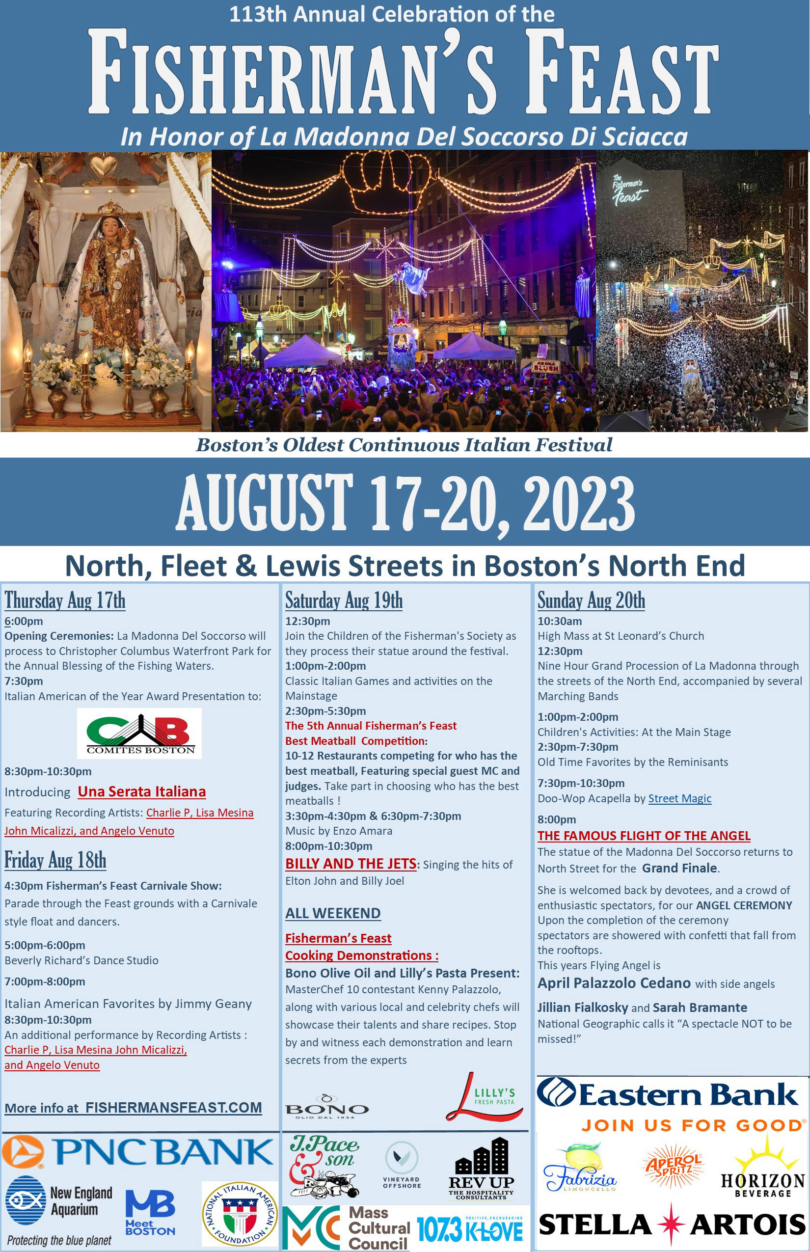 Fisherman's Feast Official Website Home