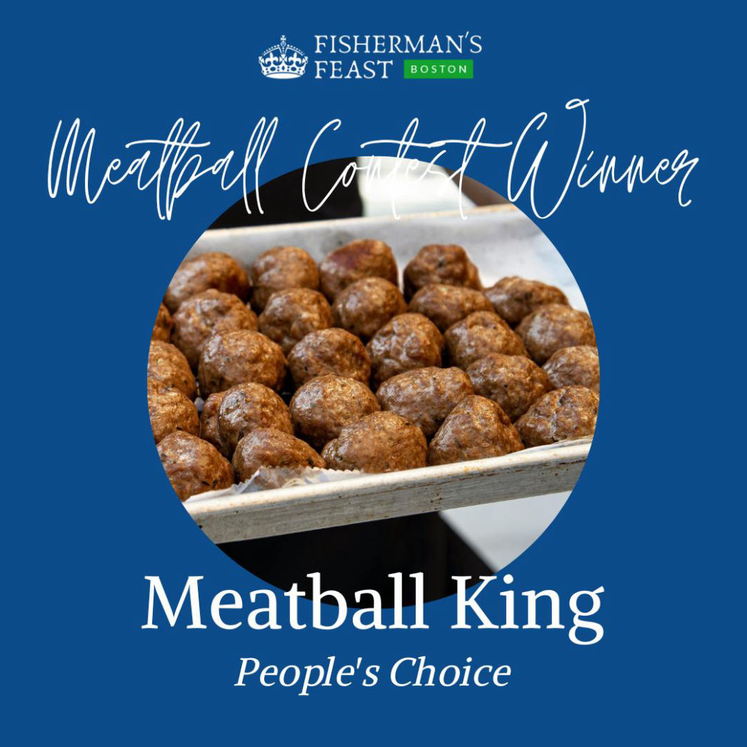 Fisherman's Feast Meatball Contest Winner Meatball King